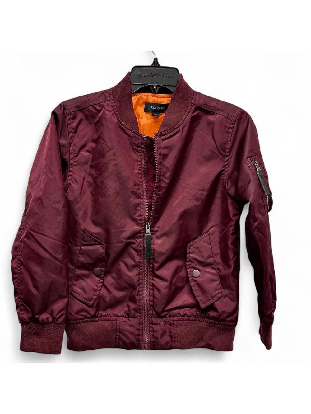 Ring of Fire Women's Burgundy Jacket
